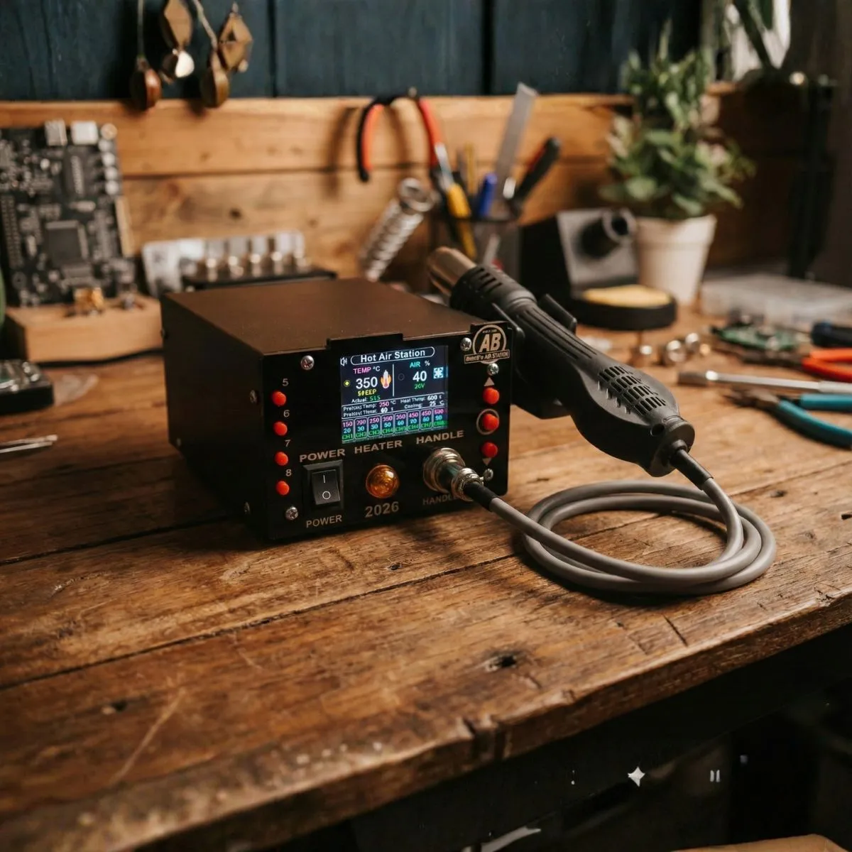 Hot Air Gun 858D - Gambar 3